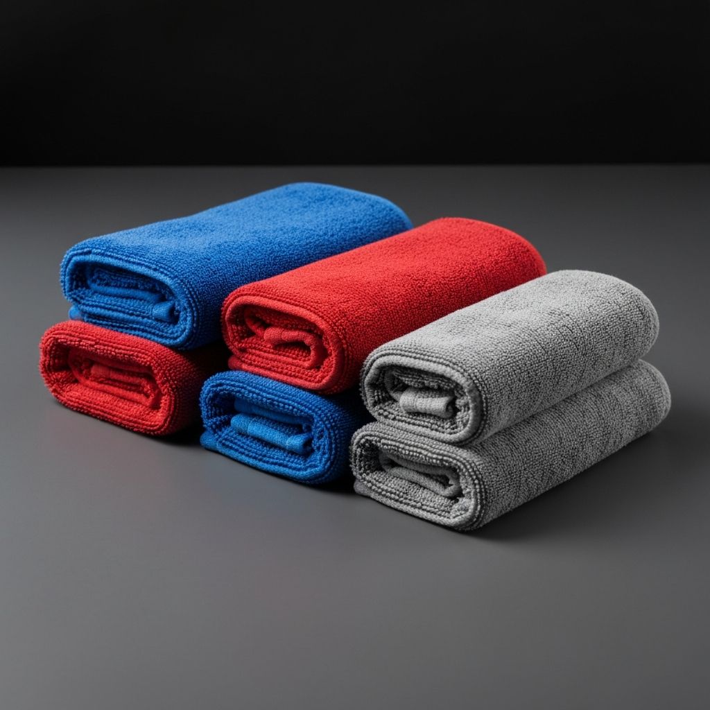 Microfiber Towel Set (6-Pack)